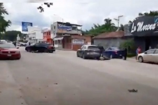 Balacera en Tuxtla Gutiérrez dejó al menos 4 muertos #VIDEOS