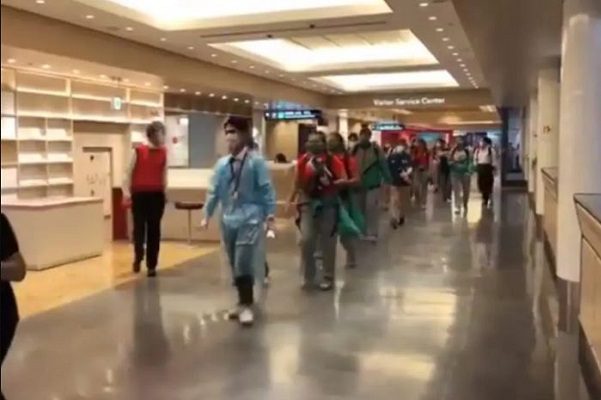 Los primeros mexicanos llegan a un Japón para participar en los JO