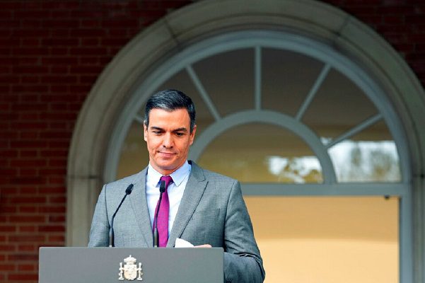 Pedro Sánchez anuncia nueva composición del gobierno en España