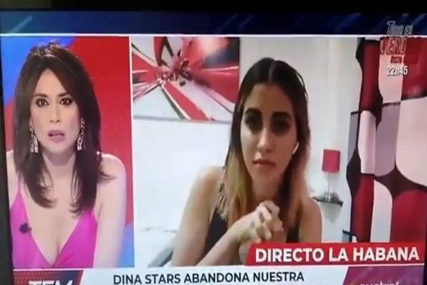 Detienen a youtuber cubana en plena entrevista en vivo #VIDEO