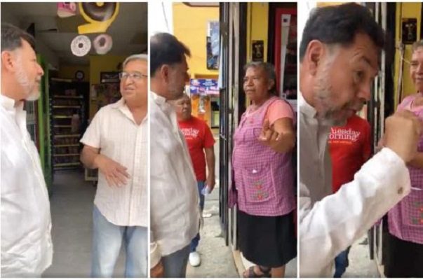 Critican a Fernández Noroña por #VIDEO donde discute y grita a adultos mayores