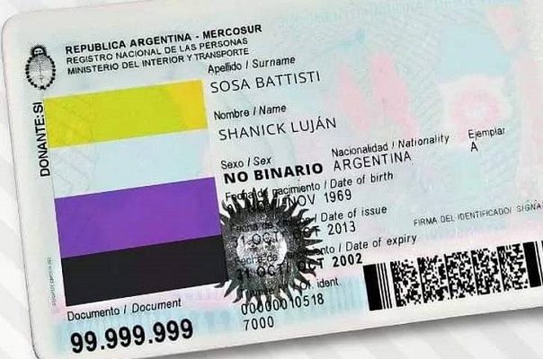 Argentina es el primer país en Latinoamérica en reconocer las identidades no binarias
