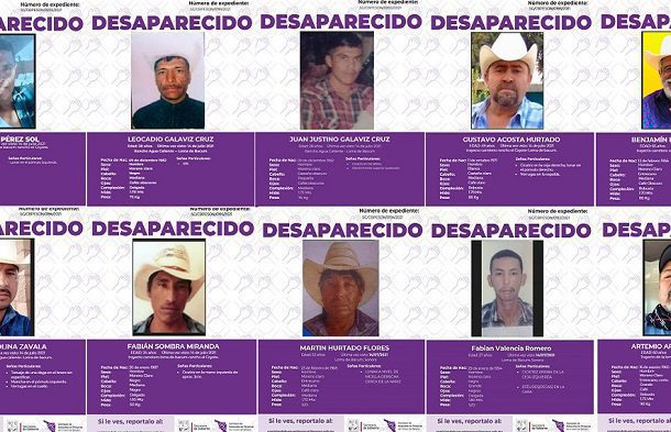 Reportan desaparición de 10 integrantes de la comunidad yaqui en Sonora