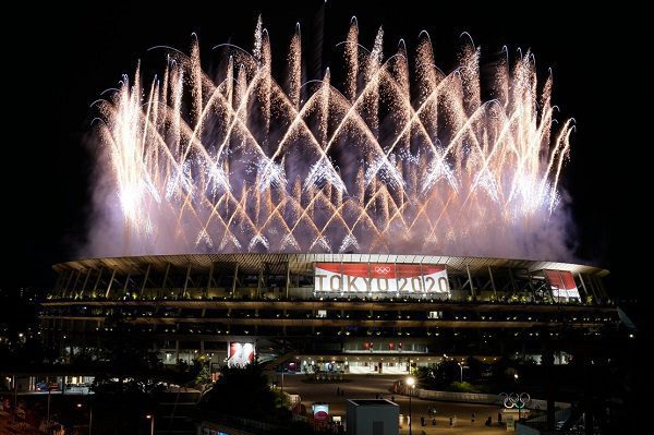 Dio inicio la ceremonia inaugural de los Juegos Olímpicos de Tokio