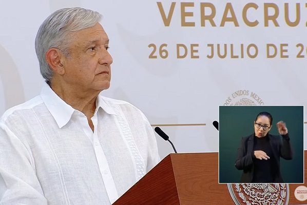 AMLO reitera que no se está militarizando al país