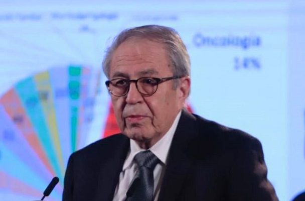 Alcocer asegura abasto de medicamentos oncológicos “de aquí al próximo año”