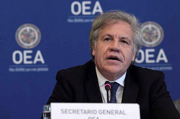El secretario de la OEA, Luis Almagro, da positivo a Covid-19