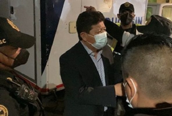 El diputado de Morena Rubén Cayetano es llevado al 'Torito'