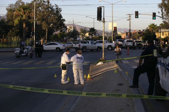 Tasa de homicidios no ha disminuido en 3 años: Inegi