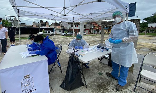 Regresan módulos covid a plazas comerciales