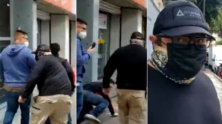 Subdirector de fotografía de Notimex golpea a reportero #VIDEO