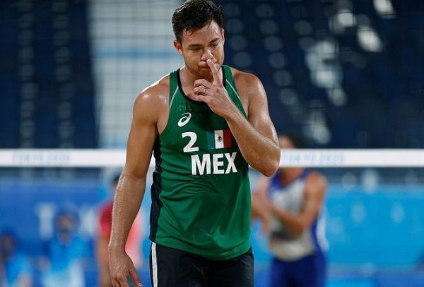 Mexicanos son eliminados en octavos de final de voleibol de playa