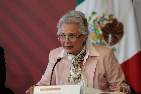 Hackean cuenta de WhatsApp de Olga Sánchez Cordero, secretaria de Gobernación