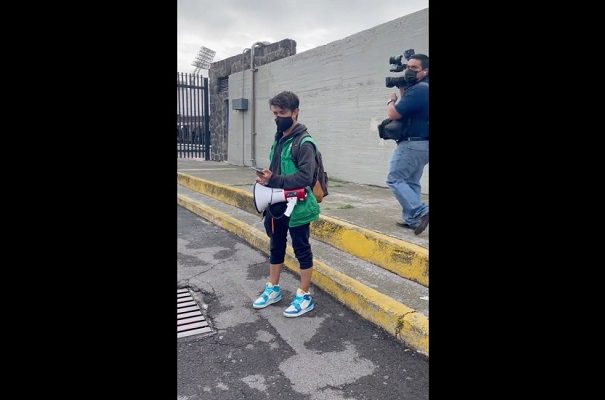Con audio, piden agradecer a AMLO y Sheinbaum por vacunación en CDMX
