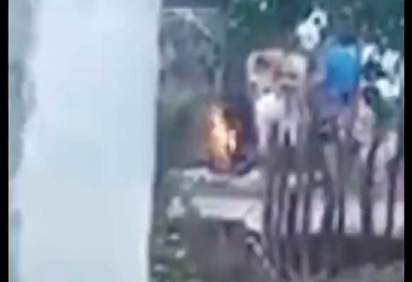 Rescatan a menor que habría sido quemado por su abuela, en Chiapas #VIDEO