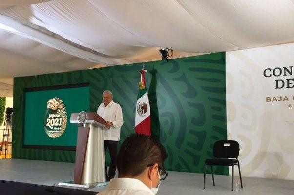 AMLO destaca que en BCS hay disminución considerable de delitos