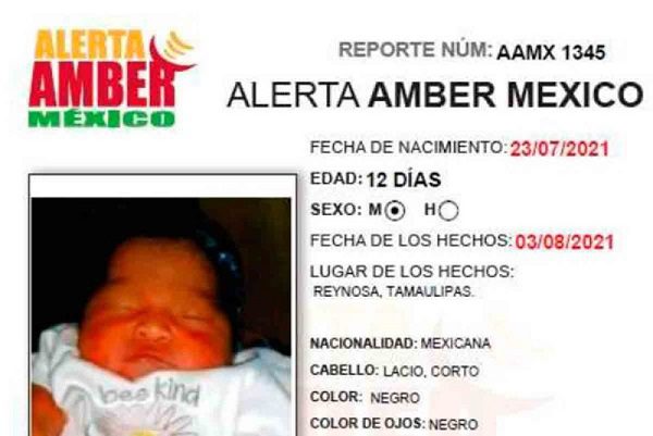 Recuperan a bebé sustraída por desconocida tras amenazar a la madre