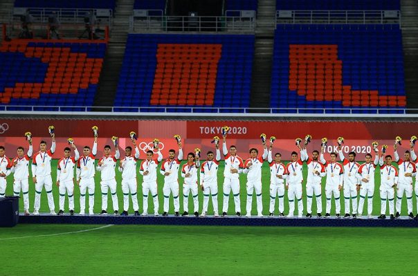 La Selección Mexicana recibe su medalla de bronce en Tokio 2020