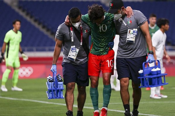 Diego Lainez da a conocer la gravedad de su lesión en los JJOO