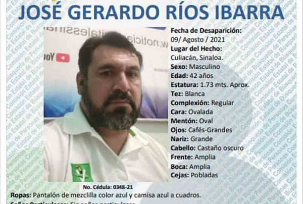 Reportan desaparición forzada del líder del PVEM en Sinaloa