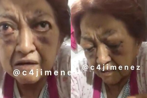 Doña Celia, abuelita de 85 años maltratada por su hijo, ya fue resguardada