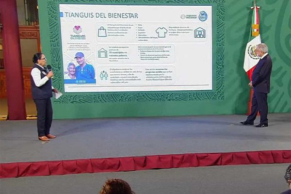 Anuncia AMLO “tianguis del bienestar” para regalar bienes decomisados al crimen
