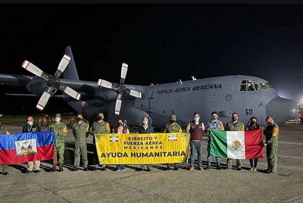 AMLO informa que México envió 15.4 toneladas de ayuda a Haití