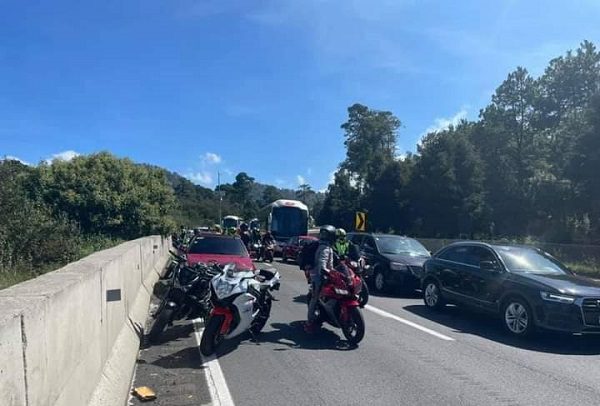 Convocan a rodada en memoria de motociclistas muertos en la México-Cuernavaca
