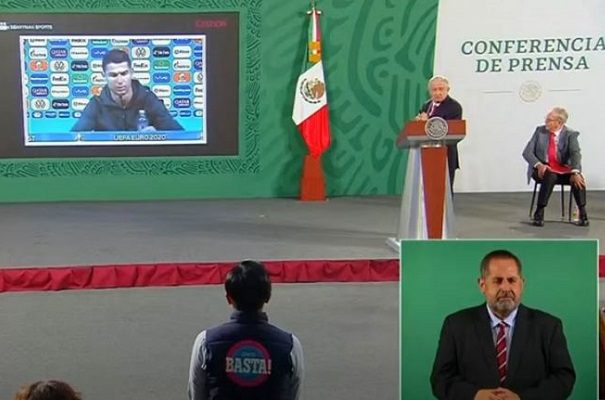 AMLO vuelve a poner a Cristiano Ronaldo de ejemplo para combatir la obesidad