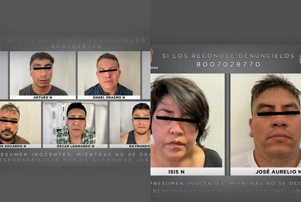 Tras enfrentamiento armado, caen siete por homicidio, en Tultitlán