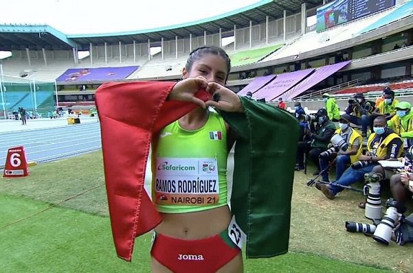 Sofía Ramos gana el oro en los 10 mil metros de marcha Sub-20