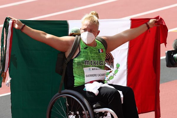 La mexicana Rosa María Guerrero gana medalla de bronce en lanzamiento de disco