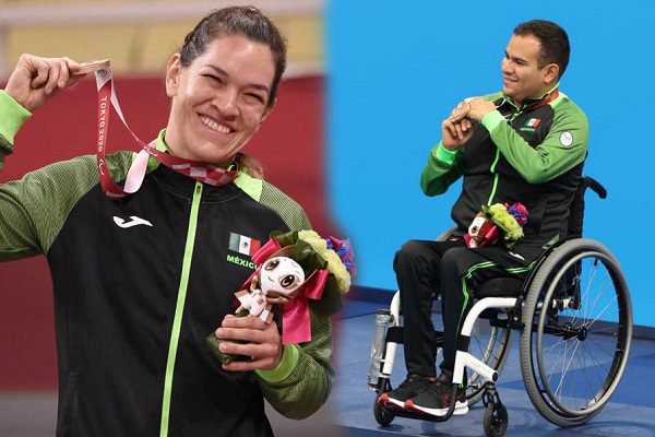 Lenia Ruvalcaba y Diego López consiguen dos medallas más en los Paralímpicos de Tokio