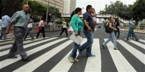 Estudio revela que cada año 270 mil peatones pierden la vida
