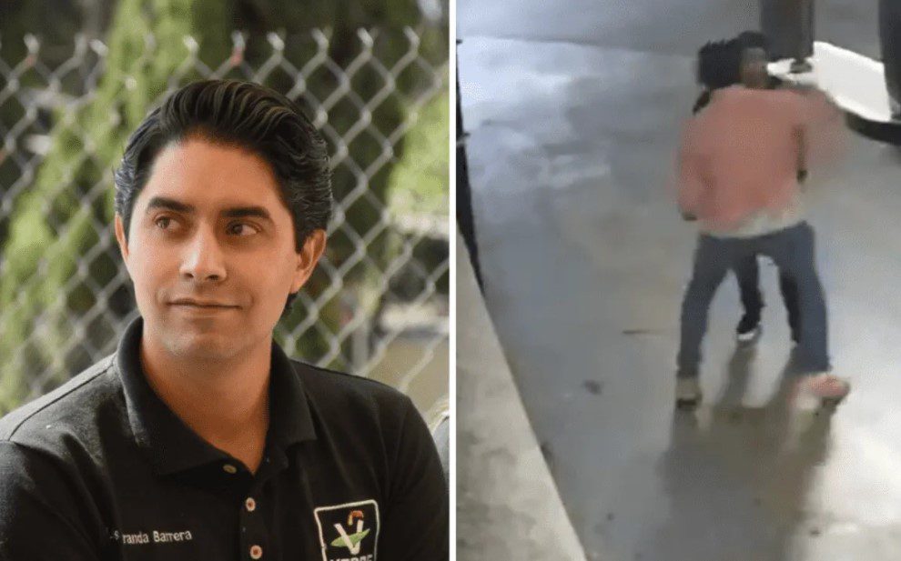 Reaparece Luis Miranda Barrera a un mes de ser agredido #VIDEO