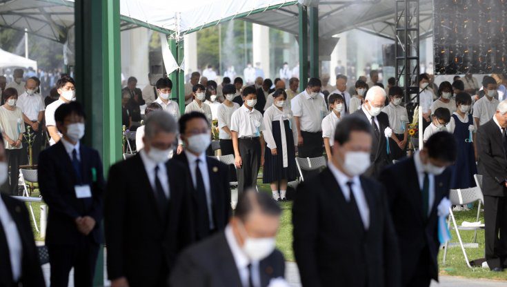 Japón conmemora 76 años de la bomba atómica de Hiroshima en plenos Juegos Olímpicos