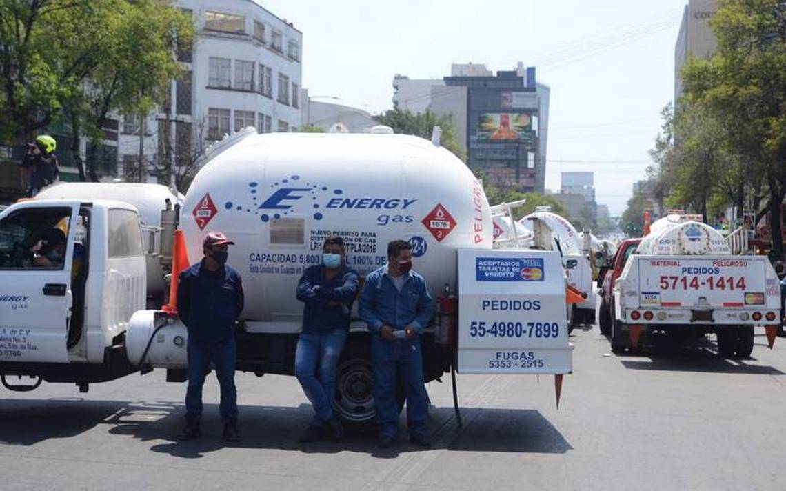 Por falta de condiciones operativas gaseros de CDMX y Edomex llaman a paro