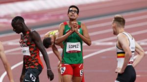 Tonatiú López queda fuera de la final olímpica de 800 metros en Tokio 2020