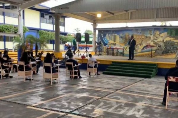 Suspenden clases presenciales en secundaria de Morelos tras detectar contagio
