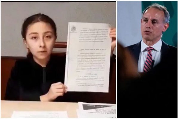 Niña con diabetes pide a López-Gatell ser vacunada contra Covid-19 #VIDEO