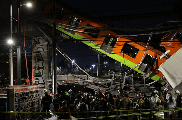 Falta de pernos funcionales en vigas sería causa de colapso en L12 del Metro CDMX
