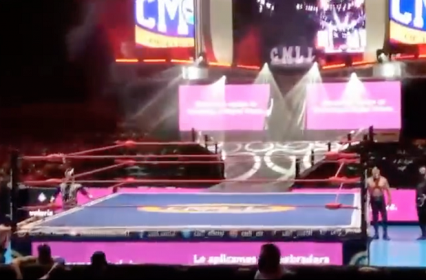 Función de Lucha Libre en la Arena México se interrumpió por el sismo #VIDEO