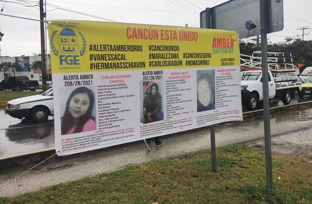 Localizan a tres menores reportadas como desaparecidas en Cancún