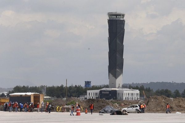 Aeropuerto Felipe Ángeles tiene un avance de casi 69%, afirma Sedena