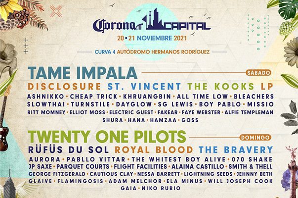 Es oficial, el Corona Capital regresa a la CDMX en noviembre