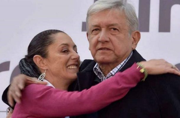 Con un “MB” califica AMLO el desempeño de Sheinbaum en la CDMX