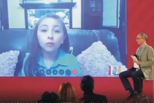 Hoy recibió su vacuna Zulma, la niña con diabetes que obtuvo un amparo