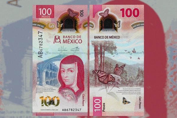 Banxico recibe premio mundial por billete de 100 pesos