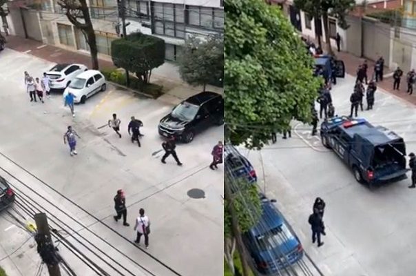 Riña entre aficionados de Atlante y Celaya deja 14 detenidos #VIDEO