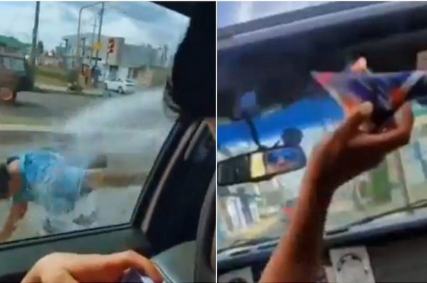 Critican a jóvenes por hacer "bromas" a comercios y gente en Puebla